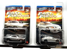 Hot Wheels Fast  Furious Silver Series Lot of 2 Civic Coupe EX EJ1/70 Charger