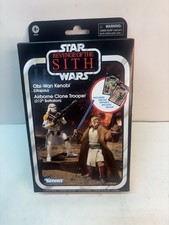 Star Wars Vintage Collection Obi-Wan Kenobi & Airborne Clone Trooper. New