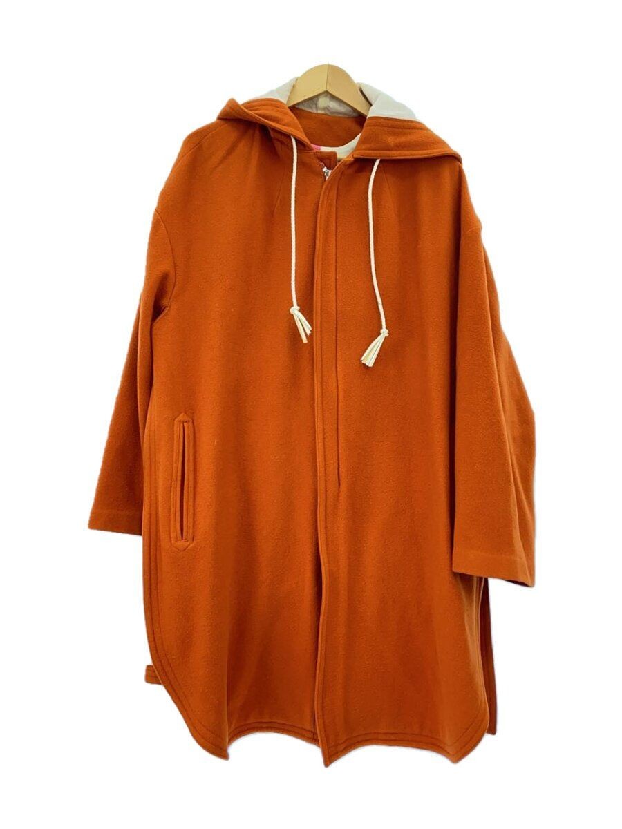 ALTRA Cappotto Y's ROSA altro cappuccio zip spacco 2 lana arancione YC C40 141