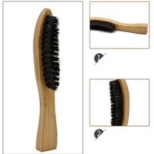 Wooden Beard Brush Long Handle Portable Practical Beard Cleaning Brush for Shop