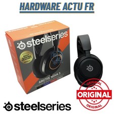 CASQUE STEELSERIES - ARCTIS NOVA 3 - 61631 - NOIR - Testé 100% ✅
