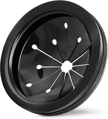Garbage Disposal Splash Guard Collar Sink Baffle, Food 3.125 inch, Black 