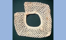 antique victorian HANDMADE LACE GIRL'S/LADIES' COLLAR beautiful