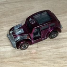 Hot Wheels Redline Cockney Cab Spectraflame Purple 1970 Made In USA