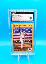2021 Topps Now DAVID ORTIZ Turn Back The Clock CGC 10 - Red Sox