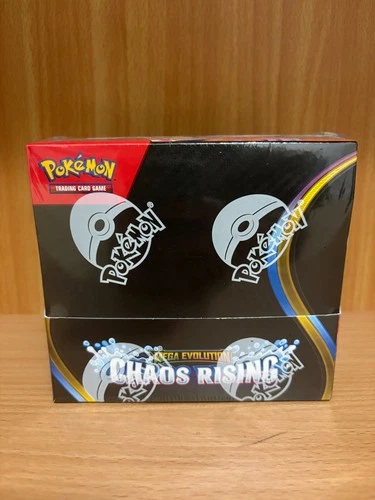 Pokemon TCG Mega Evolution Chaos Rising Booster Box (36 Packs) - New & Sealed