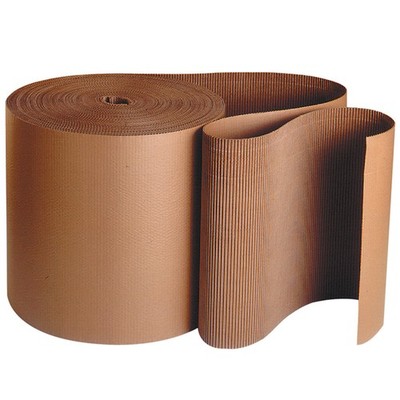 Single Face Corrugated Kraft ''A'' Flute Corrugated 6''Wx250'L Roll