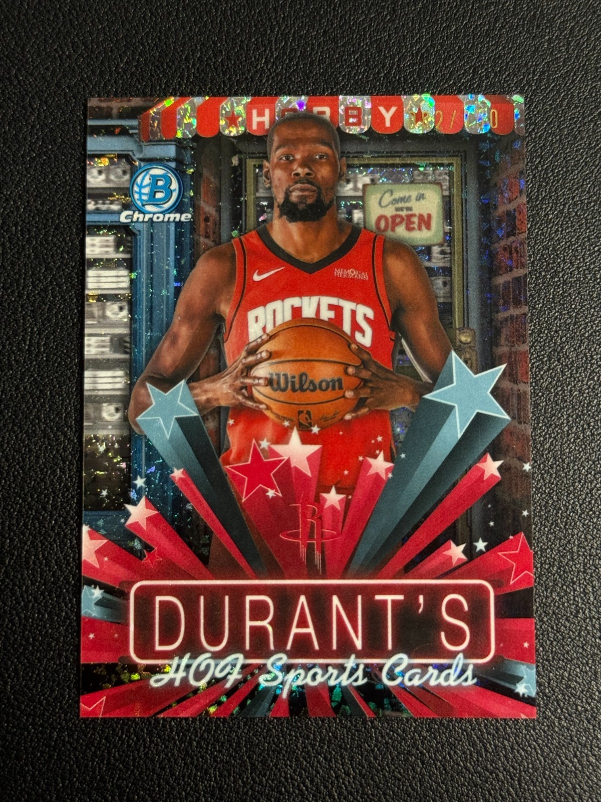 2025 Bowman Basketball - Kevin Durant Hobby Stars Mini-Diamond /150 #HS-12
