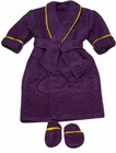 Vintage 1998 Mattel Ken Fashion Avenue Purple Robe Slippers 18099 (K2) PRISTINE