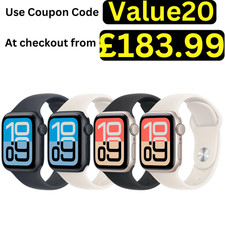 Apple Watch SE 3 Aluminum Cellular 40mm 44mm Smartwatch All Colors Pristine A+++