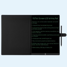 11.5in Erasable Writing Tablet for Drafting, Taking Notes and Leaving Message...