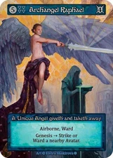 Sorcery: Contested Realm Archangel Raphael Unique Regular NM (GT)