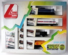 RARO BLOCCO DI SICUREZZA VINTAGE ANNI 80 LIMA TRENO MERCI SHELL SNCF 103401B HO NUOVO!