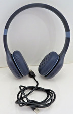 Wireless Bluetooth Headphone with USB-C Aux Cable heyday Black: On-Ear, Built-In