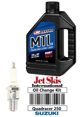 Maxima Oil Change NGK Spark Plug Fits Suzuki Quadracer LT250R LT