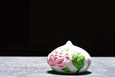 Japanische Keramik Puppe Vintage Ornament Lotus Antik Figur