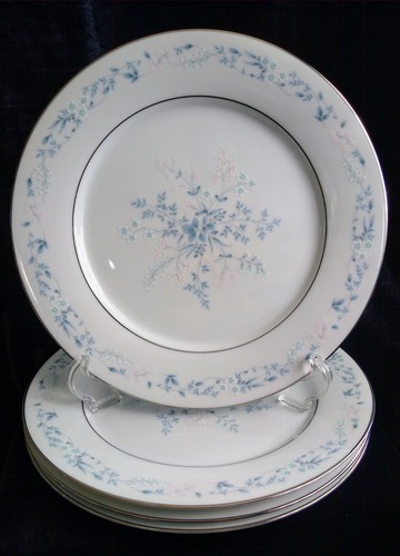 (4) Noritake "CAROLYN" #2693 Essteller, 10-1/2", EUC! - Bild 1 von 5