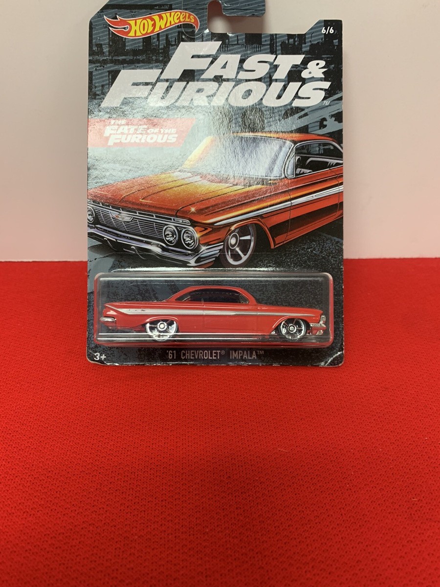 Hot Wheels Fast & Furious '61 Chevrolet Impala (2018)New | eBay