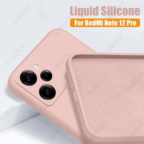 Liquid Silicone Case For Xiaomi Redmi Note 12 11 10 9 8 Pro K40 Shockproof Cover - Picture 30 of 35