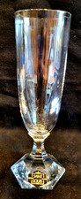 Saint Louis Champaign Stemware Cristal France Mouth Blown/Hand Cut EUC