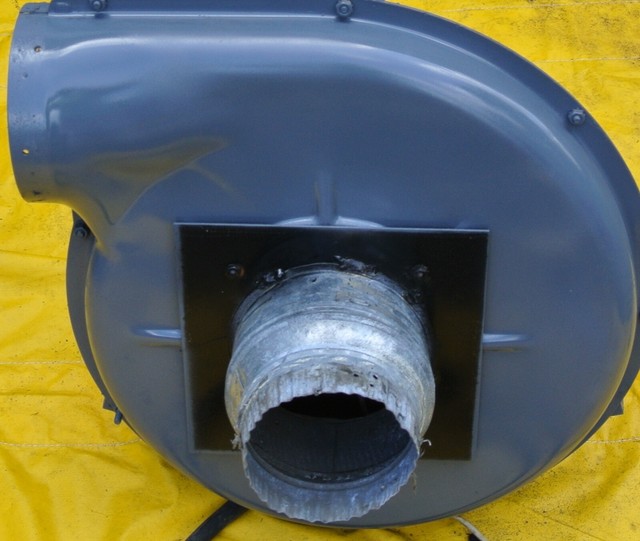 Dayton Dust Collector Motor 1Z864A 1 HP 220/440 V 3 PH 700 CFM Vacuum