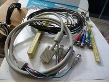 Video Adapter Converter Cable SVGA VGA 15pin D-sub Male - 5 BNC Female RBG RGBHV