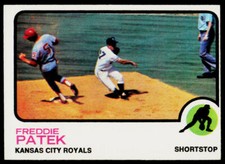 1973 Topps Freddie Patek 334 Kansas City Royals