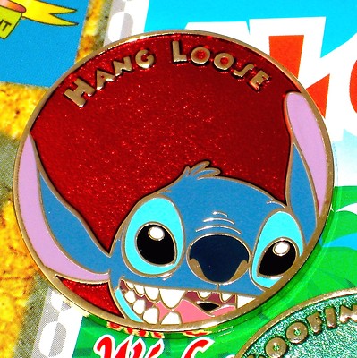 STITCH LE 250 RARE Disney Pin✿ Mystery Button Collection HANG