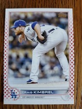 2022 Update Base Independence Day #US102 Craig Kimbrel /76 - Los Angeles Dodgers