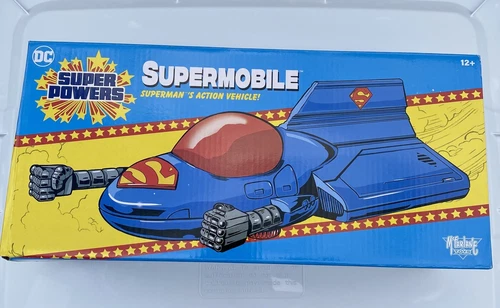 McFarlane Toys DC Super Powers Supermobile 6.15 in Action Figure New In Box !