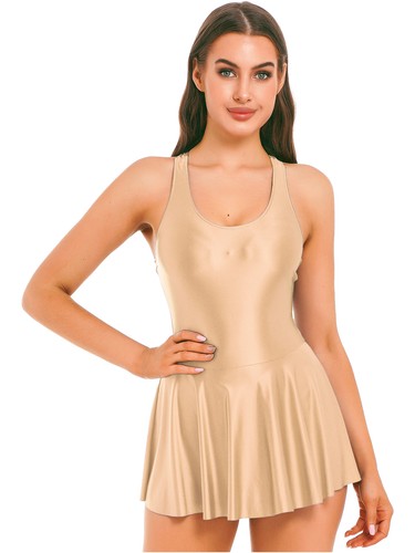 Vestido de golf de tenis brillante para mujer sin mangas cuerpo de carreras vestidos deportivos - Imagen 85 de 109
