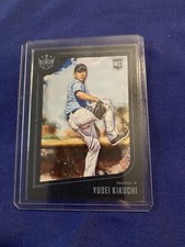 2019 Retail Diamond Kings Baseball DK Framed Blue Yusei Kikuchi Card Nice!!!