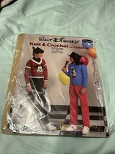 Walt Disney Postacie Dzianina i szydełkowanie (dzieci) Wzór Książka 1985 Paragon
