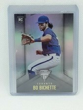 2020 Panini Titanium #11 Bo Bichette RC Toronto Blue Jays