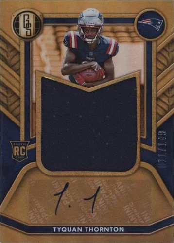 2022 Panini Gold Standard Tyquan Thornton #RAJ-TTH