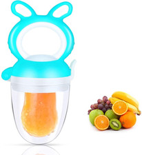 Ciuccio per Frutta Neonati Alimenti, Gioco per Stimolare la Dentizione dei Bambi