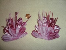 Vintage Millinery Light/Dark Pink Petal Pads - Japan