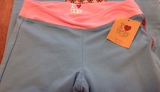 I Love Ugg Australia Girls Blue Kensie Yoga Gym Pants Sz M NWT MSRP 48