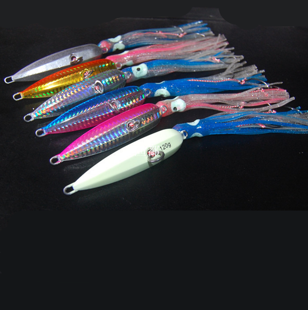 6 x Squid Assist Skirts Jig Inchiku Micro Jigs Fishing Lure Jigging