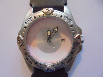 Alpha Sport Damenuhr Quarz Edelstahl Ref-113, ungetragen, als Ersatzteil