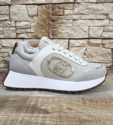 Turnschuhe Damen Liu Jo Lolo 17 Beige Max Logo BA5001PX601 Kollektion P/E 2025