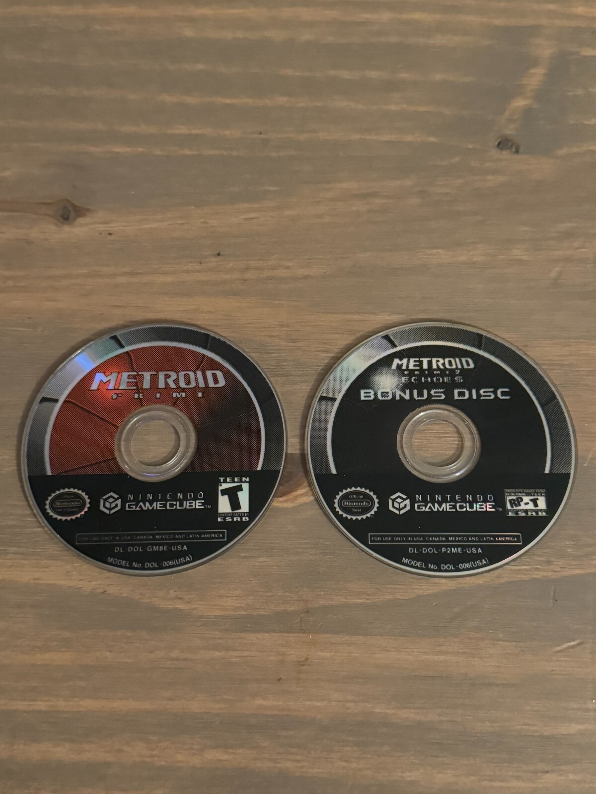 Metroid Prime + Metroid Prime 2: Echoes Bonus Disc ONLY Nintendo ...