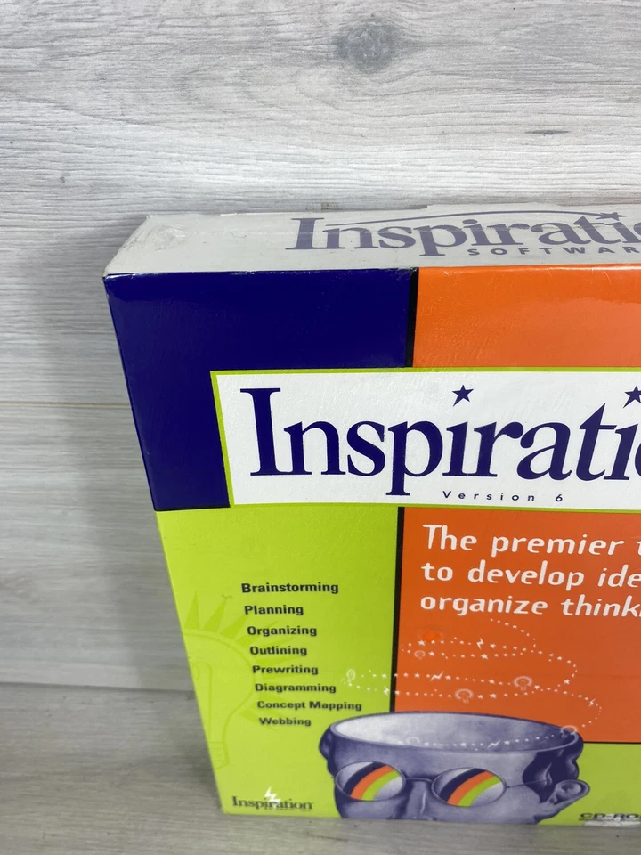 Vintage Inspiration Version 6.0 Brain Tool Software  Still Sealed Cd Rom. - Image 3 of 4