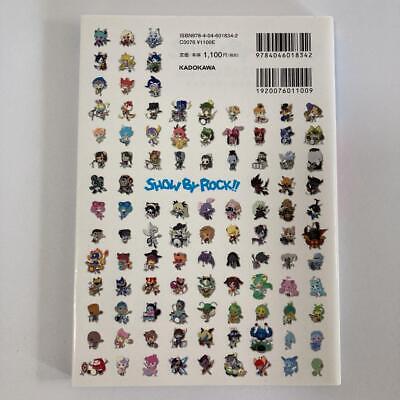 SHOW BY ROCK !! ALL CHARACTERS BOOK Character Guide JAPANESE GAME BOOK