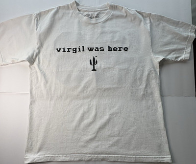 Cactus Plant Flea Market Virgil Was Here Graphic T-Shirt White Men's L