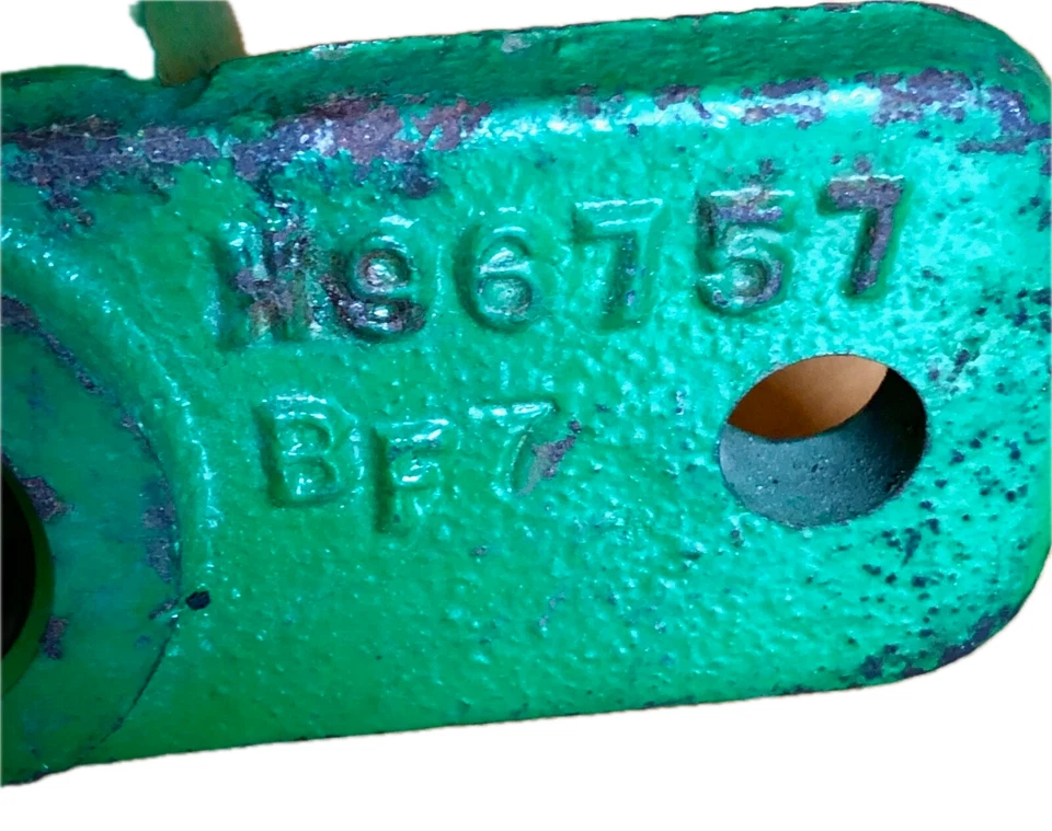 Plataforma de corte de cabezal de grano John Deere H96757 / CM16596 soporte serie 200 NOS Foto 3 de 4