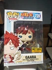 Funko Pop! Naruto Gaara #728 Metallic Hot Topic Exclusive Funko Pop w/ Protector