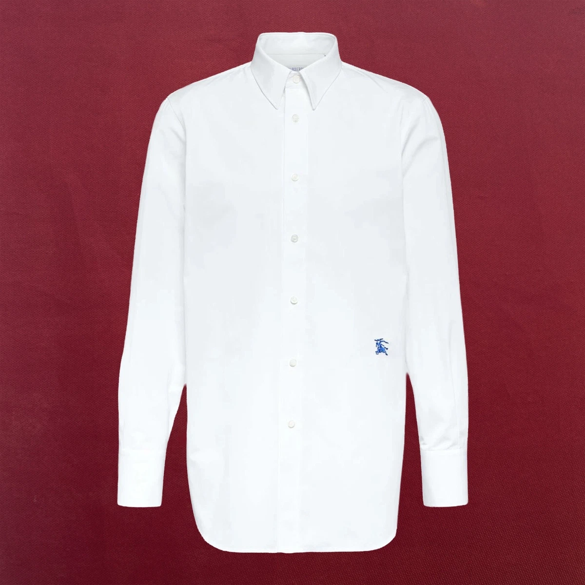 Burberry White Casual Button-Down Shirts for Men for sale | eBay