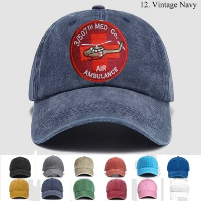 Customized Embroidered Hat 3rd Platoon 507th Medical Company Air Ambulance, Gift