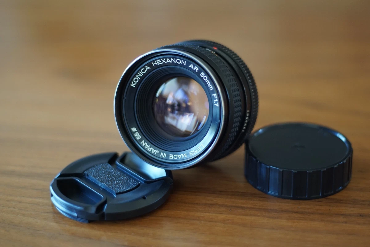 Konica Hexanon AR 50mm Focal Camera Lenses for sale | eBay